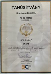 Homlokzat-2001-Kft-Tanusítvány-2021